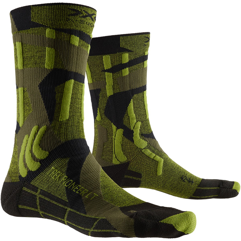 Термоноски X-Socks Trek Pioneer Lt Forest Green / Modern Camo