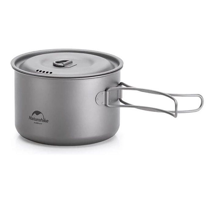 Котелок титановый Naturehike TDG02 1300 мл