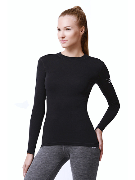 Женская футболка Norveg Soft черный