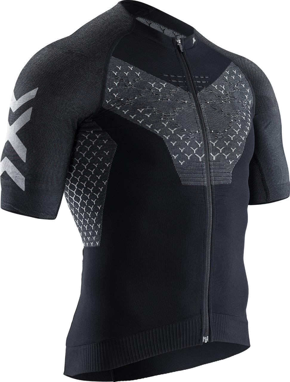 Велофутболка на молнии мужская X-Bionic The Twyce 4.0 Bike Zip Shirt SH SL B002