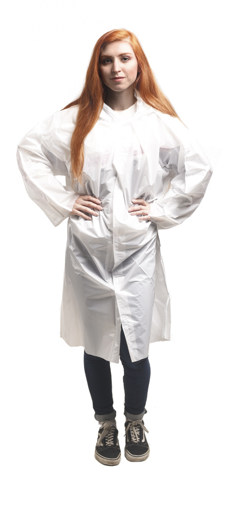 Плащ-дождевик 'Люкс" цвет белый