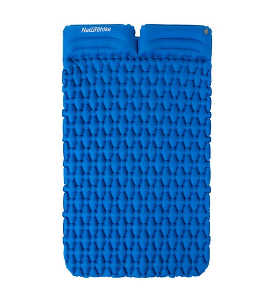 Коврик с подушками NatureHike NH19Z013-P FC-13 Couple Diamond blue