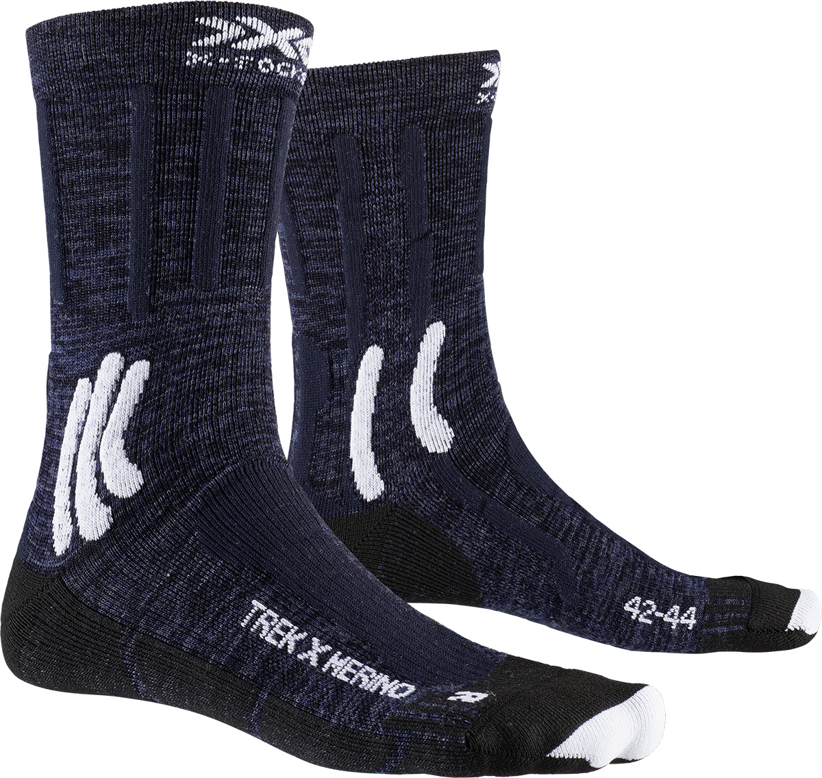 Носки треккинговые X-Socks Trek X Merino Midnight Blue / Arctic White