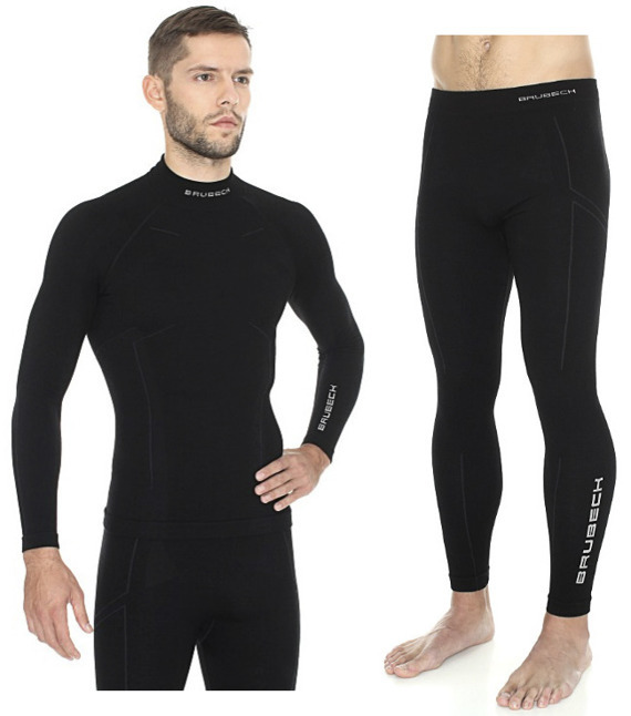 Комплект мужского термобелья Brubeck Wool Merino  LS11920-LE11120