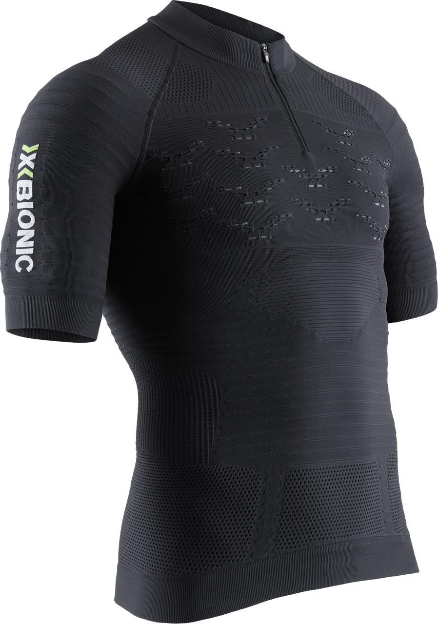 Велофутболка мужская X-Bionic Effector 4.0 Trail Run Half Zip SH SL G087