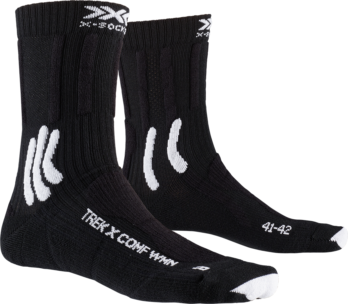 Термоноски женские X-Socks Trek X Comf Opal Black / Arctic White