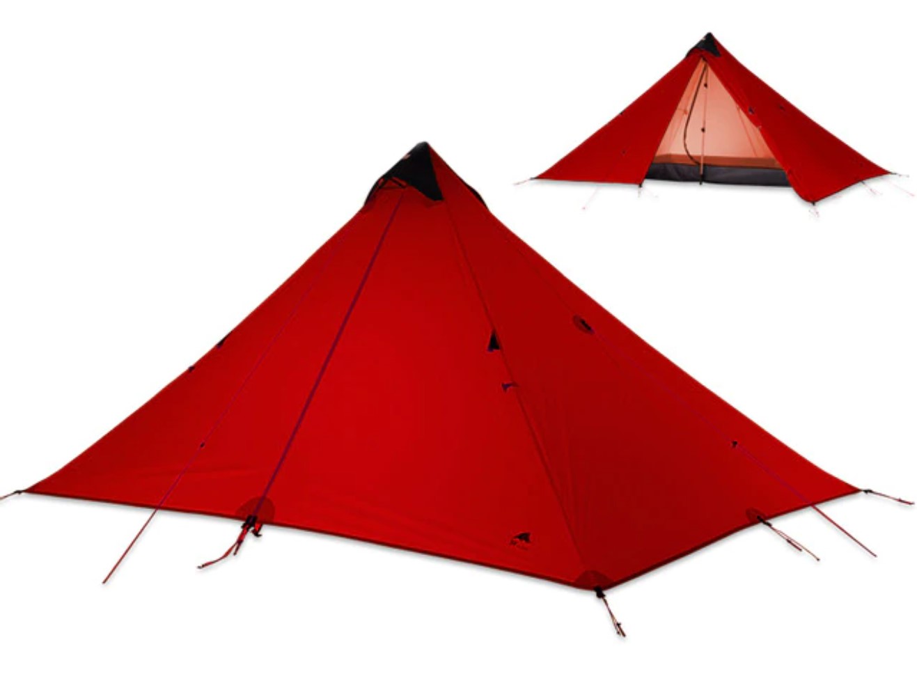 Палатка 3fUlGear Pisa красный