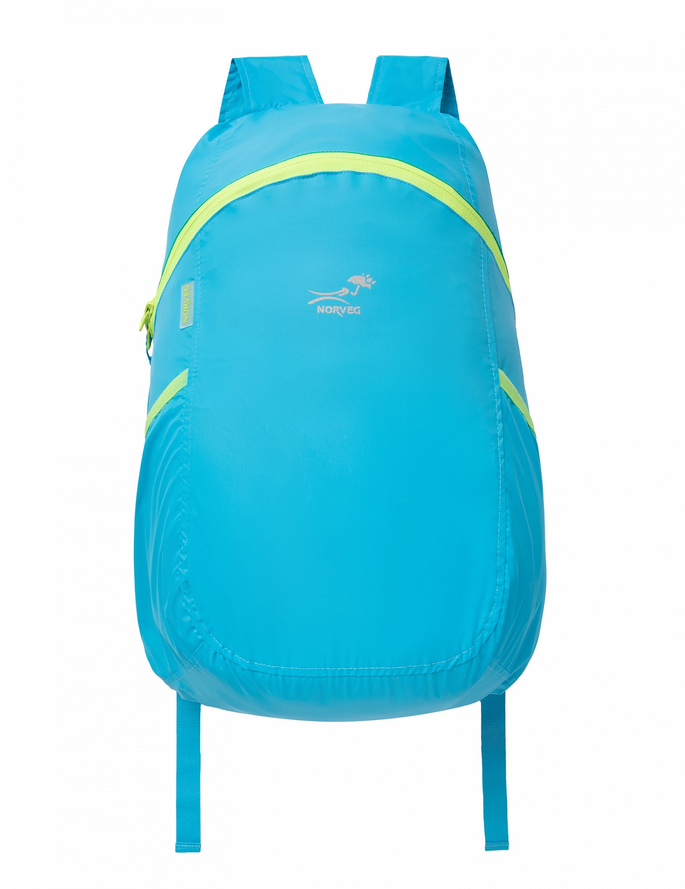 Рюкзак мембранный складной Norveg 28ULWB голубой неон