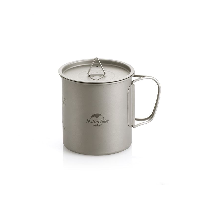Кружка титановая NatureHike 20CJ NH20CJ005 450мл