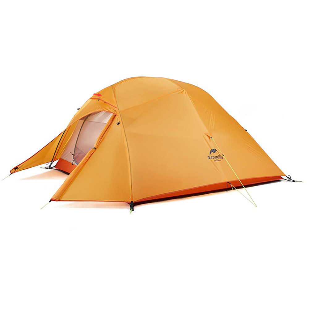 Палатка NatureHike  cloud up 3 NH18T030-T  210T Orange + mats