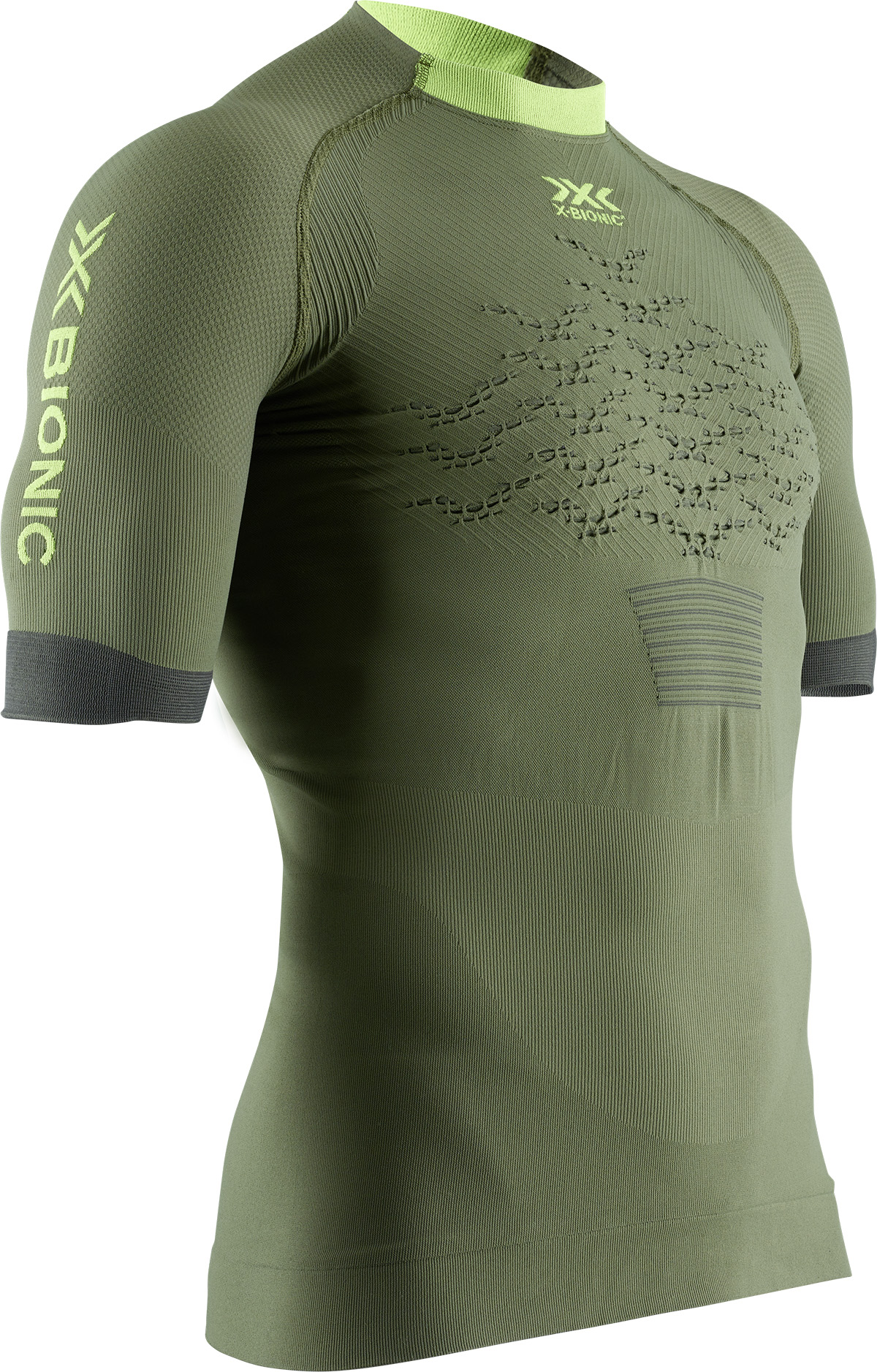 Футболка для бега мужская X-Bionic The Trick 4.0 G2 Run SH SL E054