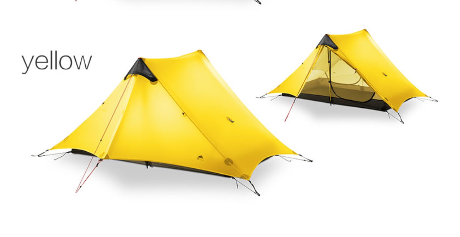 Палатка 3fUlGear Lanshan 210T желтый