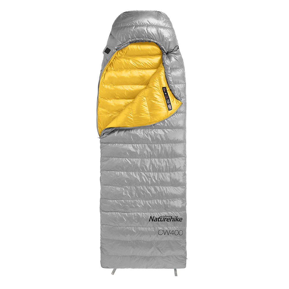 Спальный мешок NatureHike CW400 NH18C400-D grey M