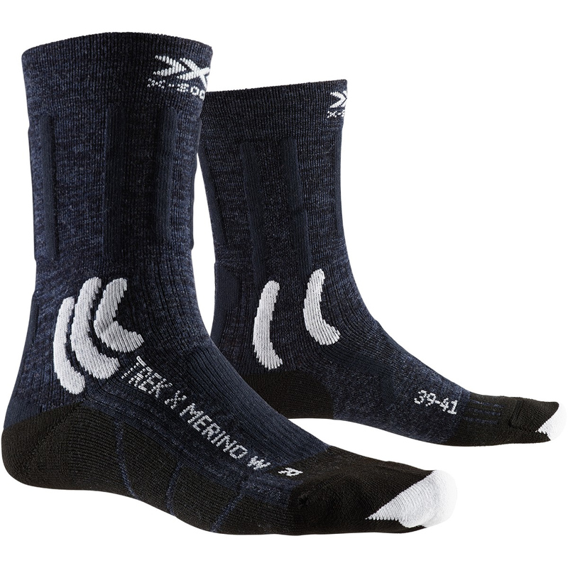 Термоноски женские X-Socks Trek X Merino Midnight Blue / Arctic White