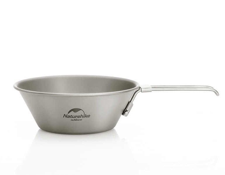 Титановая складная сковорода Naturehike NH20CJ004 20CJ 300 мл
