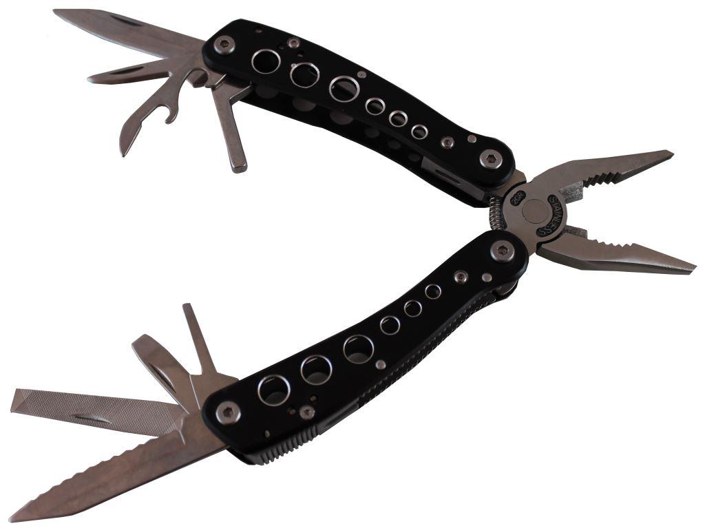 Мультитул (плоскогубцы) "СЛЕДОПЫТ", 18 предметов, в чехле/60/