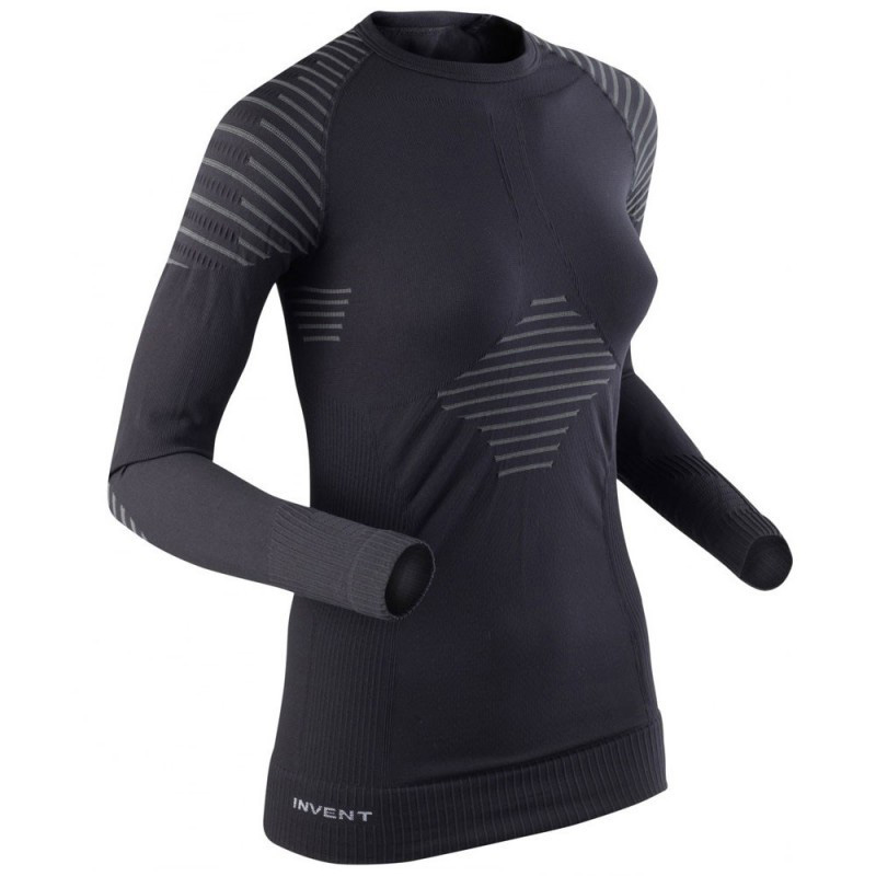 Женская футболка  X-Bionic Invent черный