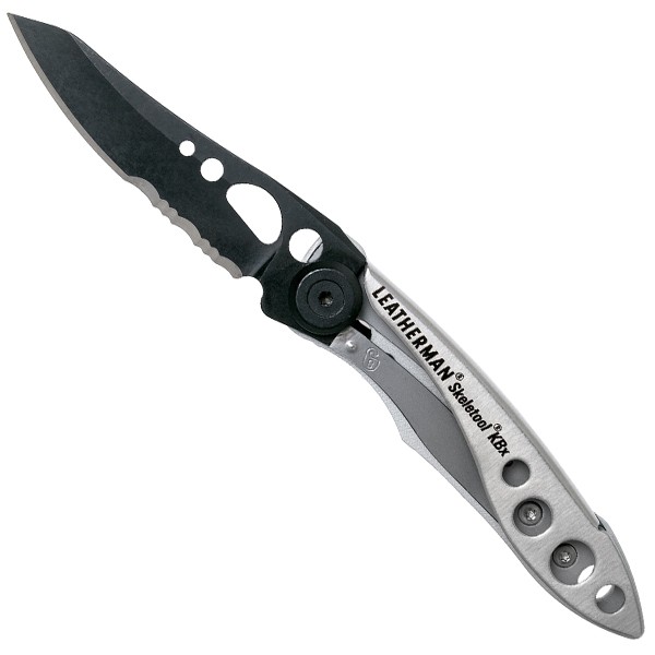 Нож-мультитул Leatherman Skeletool KBX Black and Silver