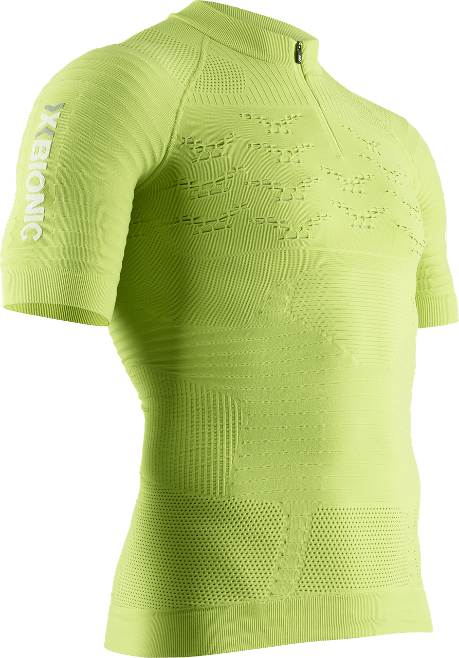 Велофутболка мужская X-Bionic Effector G2 4.0 Trail Run Half Zip Shirt SH SL E031