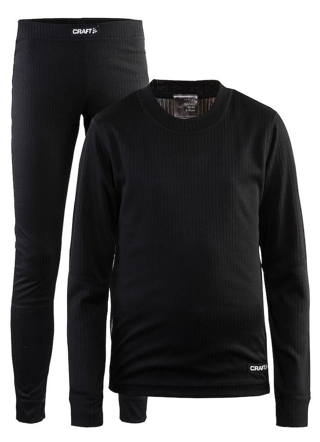 Комплект детский Craft Baselayer цв. 999000