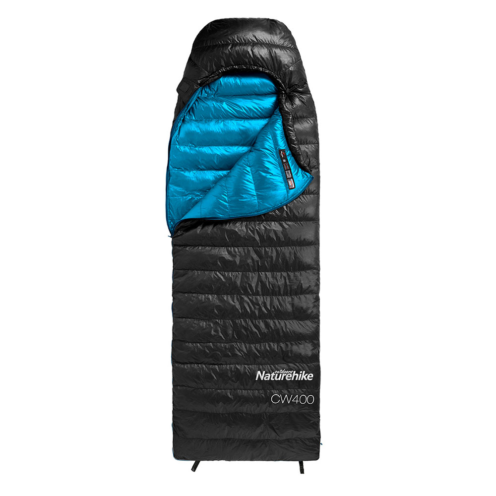 Спальный мешок NatureHike CW400 NH18C400-D black M