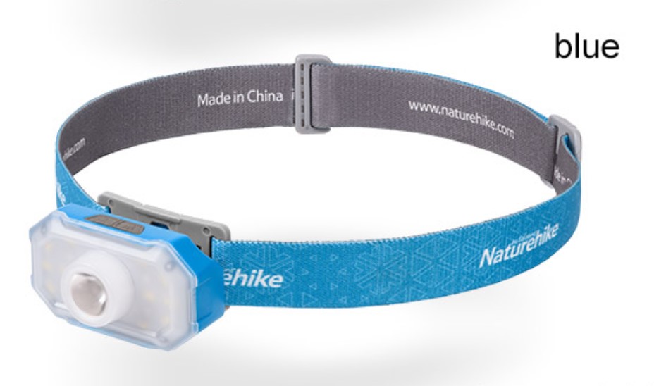 Налобный фонарь Naturehike NH18T001-A blue grey