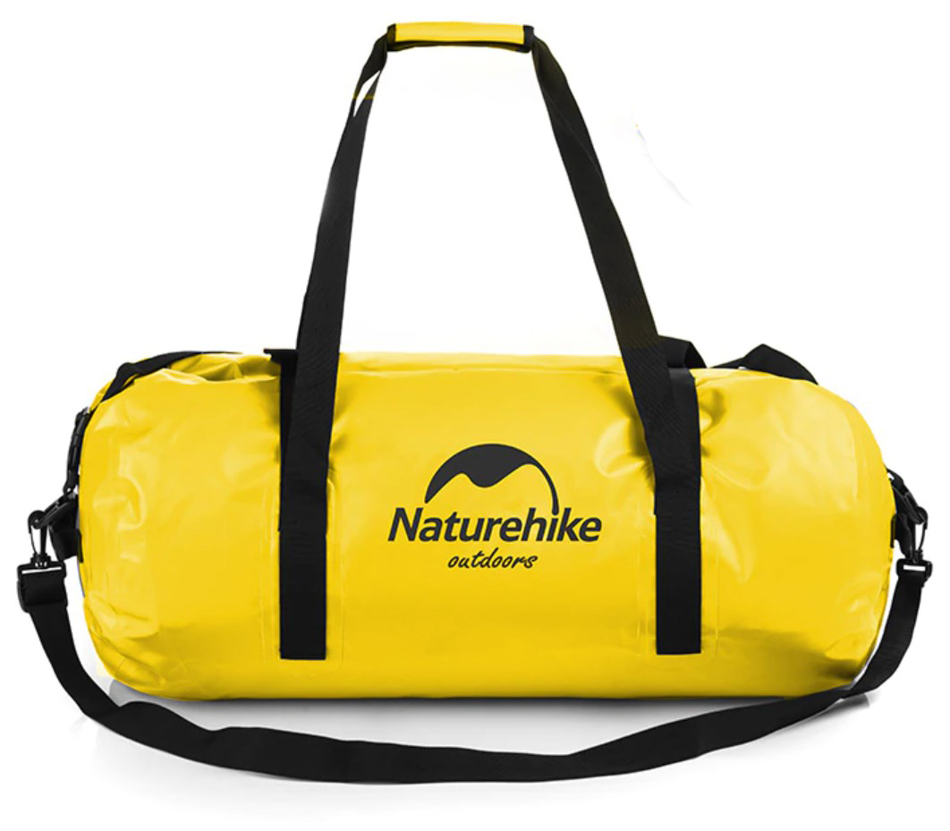 Водонепроницаемая сумка-рюкзак Naturehike NH20FSB03 120л жёлтый