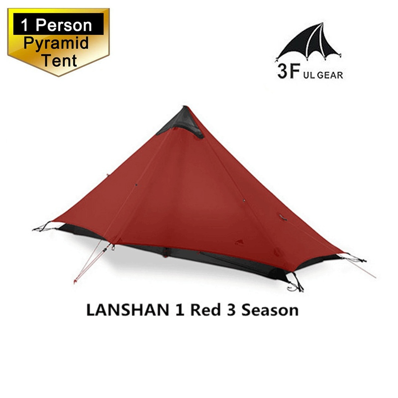 Палатка 3fUlGear Lanshan 15D красный