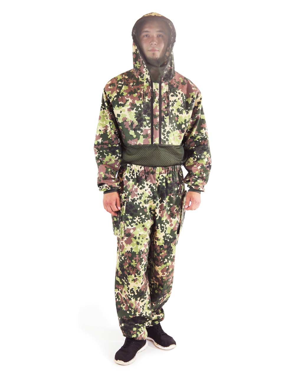 Комплект мужской Телохранитель от комаров и насекомых камуфляж