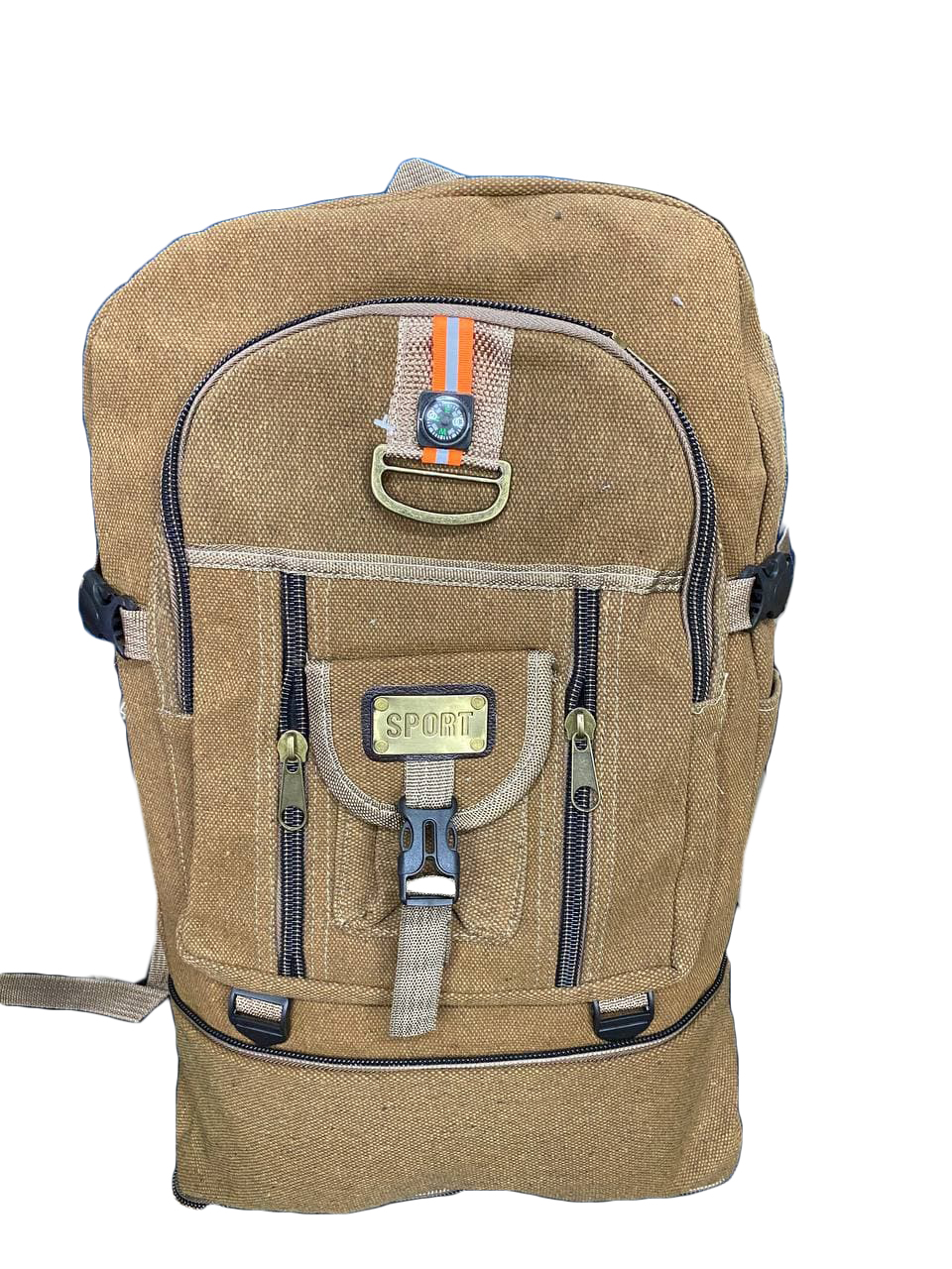 Рюкзак городской 60 литров цвет коричневый