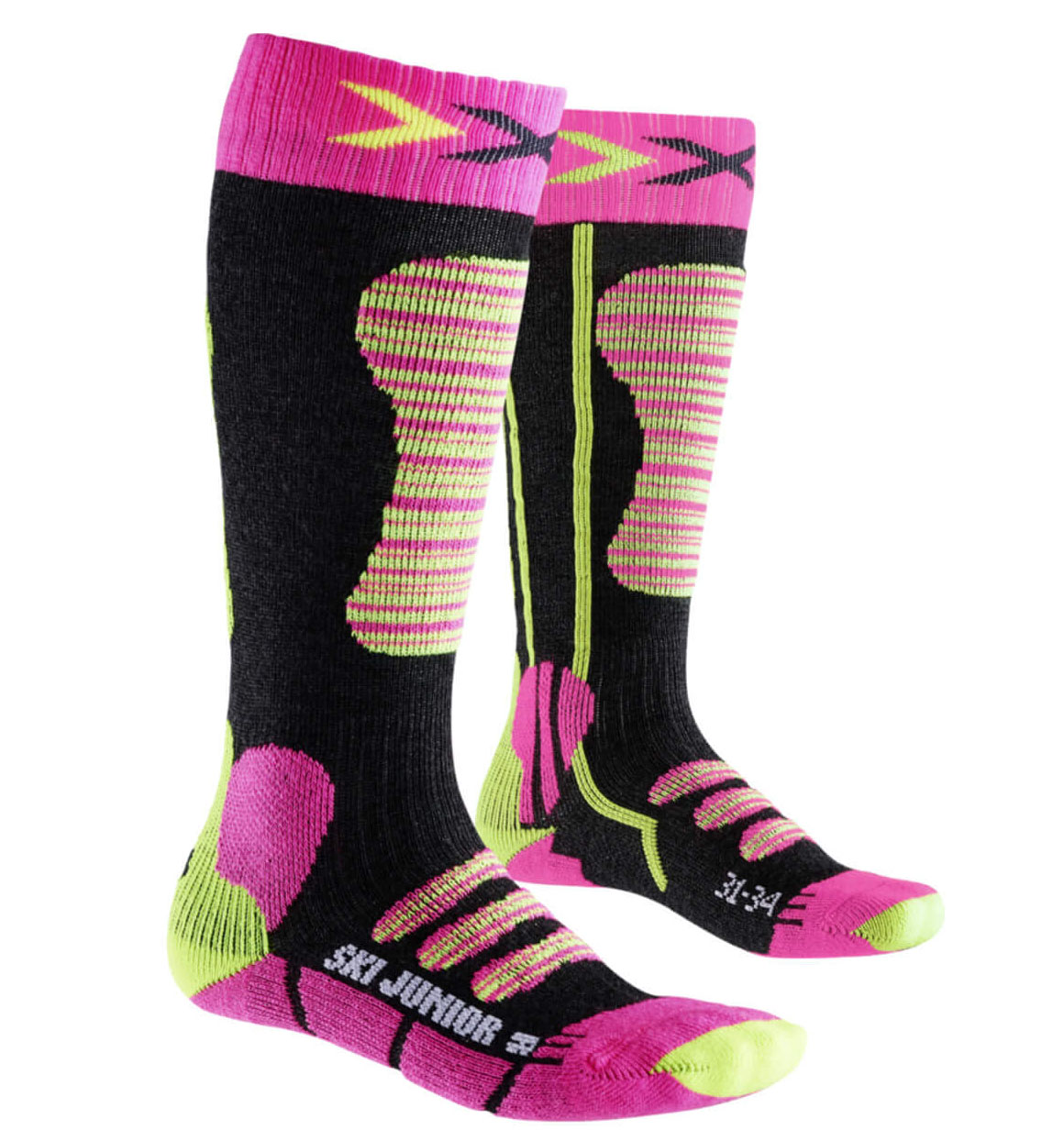 Носки лыжные детские X-Socks Ski Junior Pink