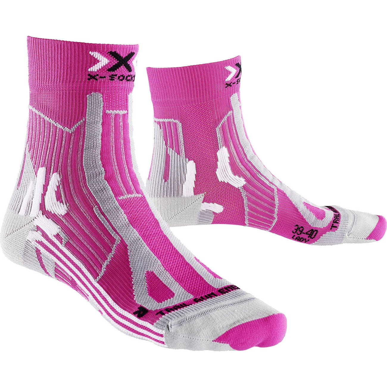 Носки женские X-Socks Trail Run Energy Pink