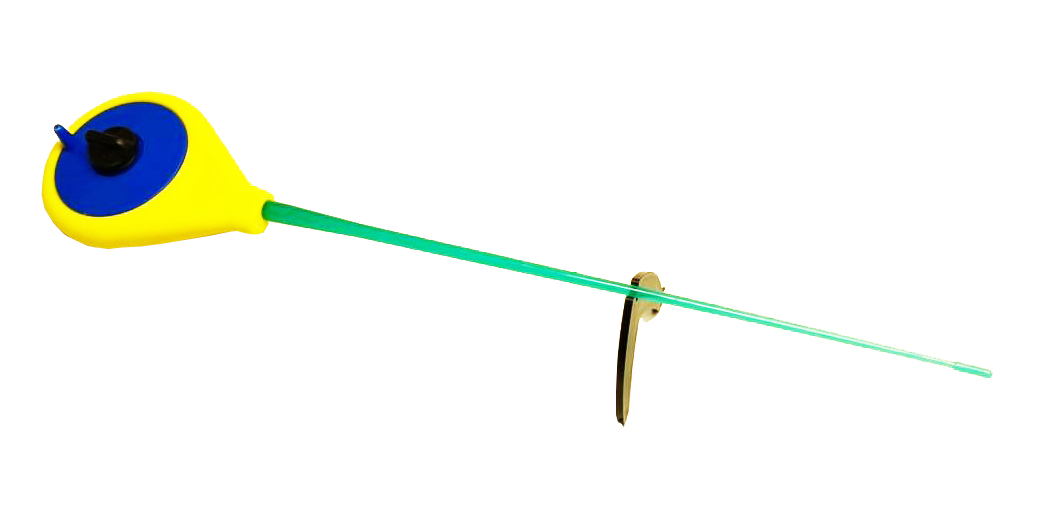 Зимняя удочка Westman Балалайка желто синий