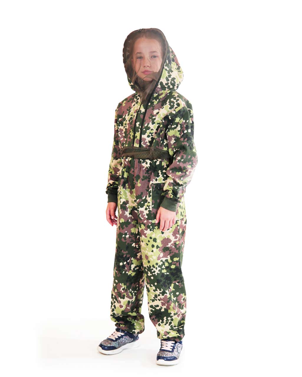 Комплект детский Телохранитель от комаров и насекомых камуфляж