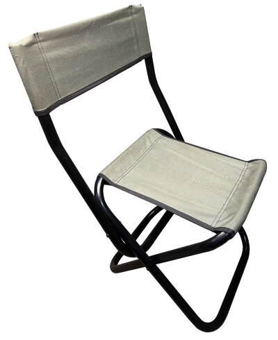 Стульчик малый складной со спинкой сталь D-22мм ТИП 5 (31х41х71см) оксфорд 600d цвет 506