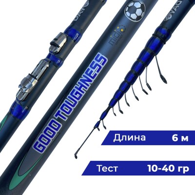 Складной компактный укороченный спиннинг DAYO Good Toughness 10-40 гр 6 метров
