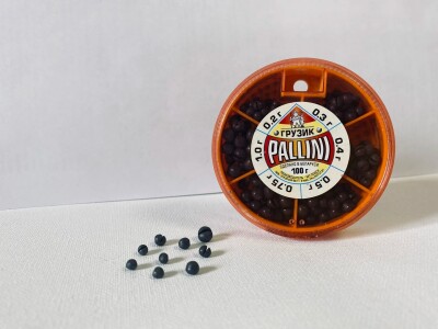 Набор грузил Fish Raid Pallini 240 гр.  (от 0.2 до 1 гр.)