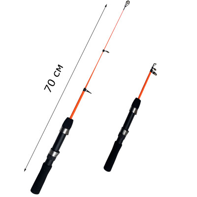 Удилище зимнее телескопическое неопрен