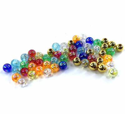 Набор стеклянных бусин для рыбалки 6 мм