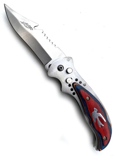 Нож выкидной Птица счастья