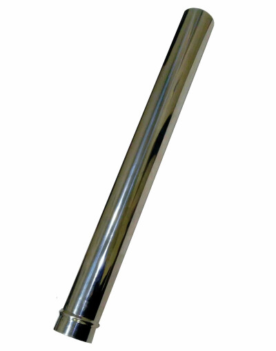 Труба для печки D 50 мм в палатку из нержавейки длина 0.5м 1 шт