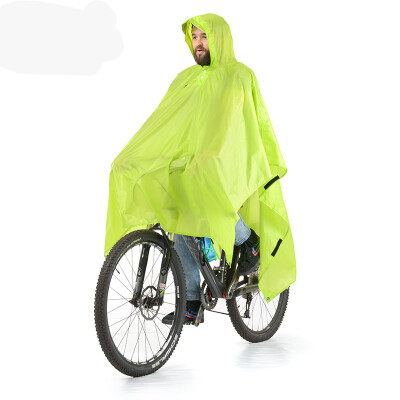 Пончо NatureHike Raincoat 210T 3in1 green