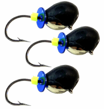 Мормышки для зимней рыбалки, Капля с золотой коронкой 1,5 гр. 3шт.