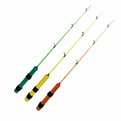 Удочка для зимней рыбалки,  удочка зимняя неопрен 60 см без тюльпана зеленый