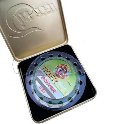 Шнур для рыбалки элитный Tiger 8 жил, 0.22 мм 34.2 кг