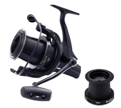 Катушка для рыбалки безынерционная карповая Kaida ADN Black 8000