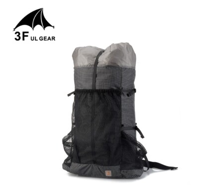 Рюкзак 3fUlGear Tutor 38 UL frameless Pack black M