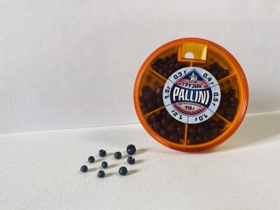 Набор грузил Fish Raid Pallini 140 гр.  (от 0.2 до 1.2 гр.)