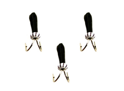 Мормышки вольфрамовые Коза перевертыш с золотой коронкой 0,3 гр. 3 шт