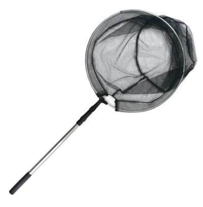 Подсачек круглый телескопический до 2 метров диаметр 40 см.